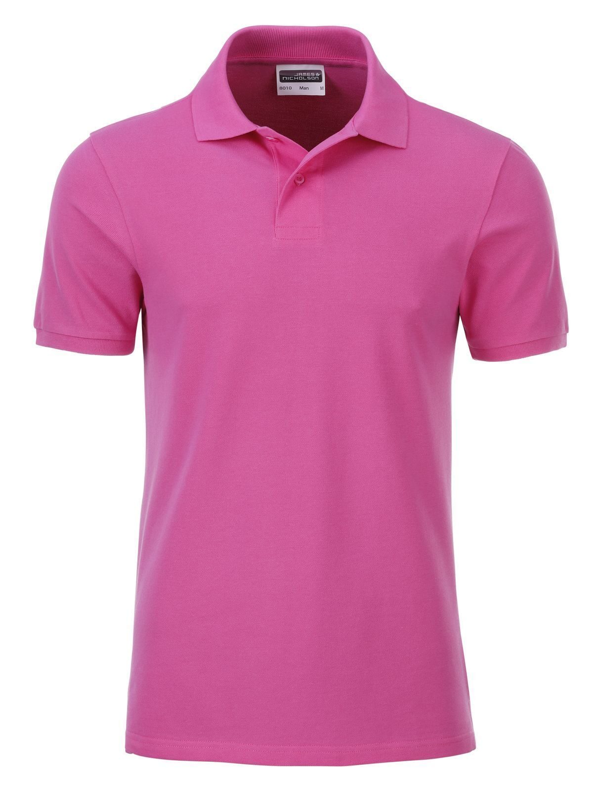 Men's Basic Polo Daiber Pink