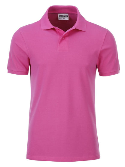 Men's Basic Polo Daiber Pink