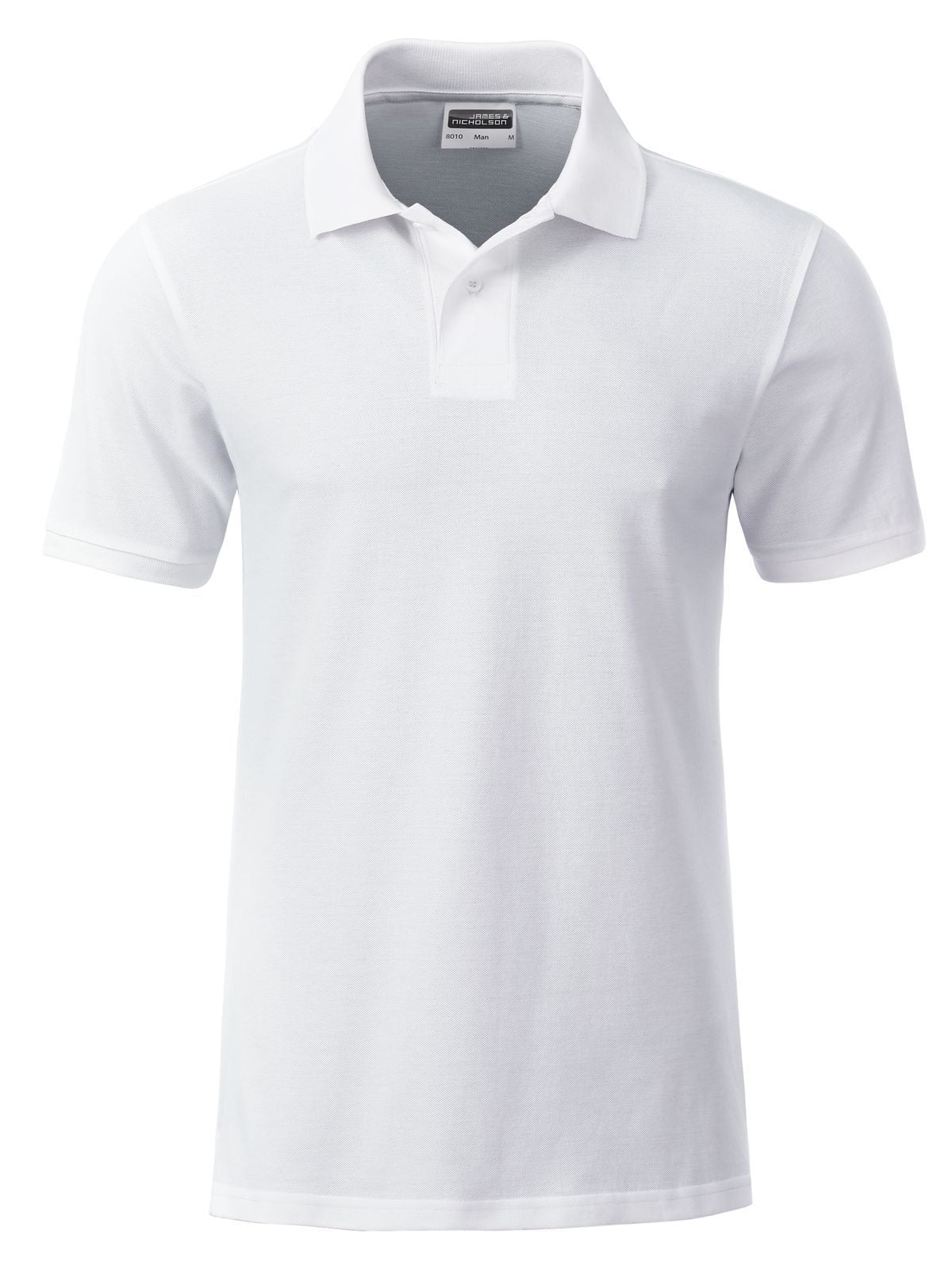 Men's Basic Polo Daiber White