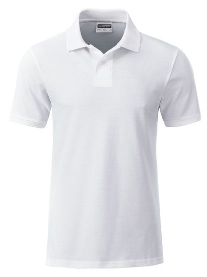 Men's Basic Polo Daiber White