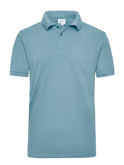 Workwear Polo Men Daiber Steel-Blue