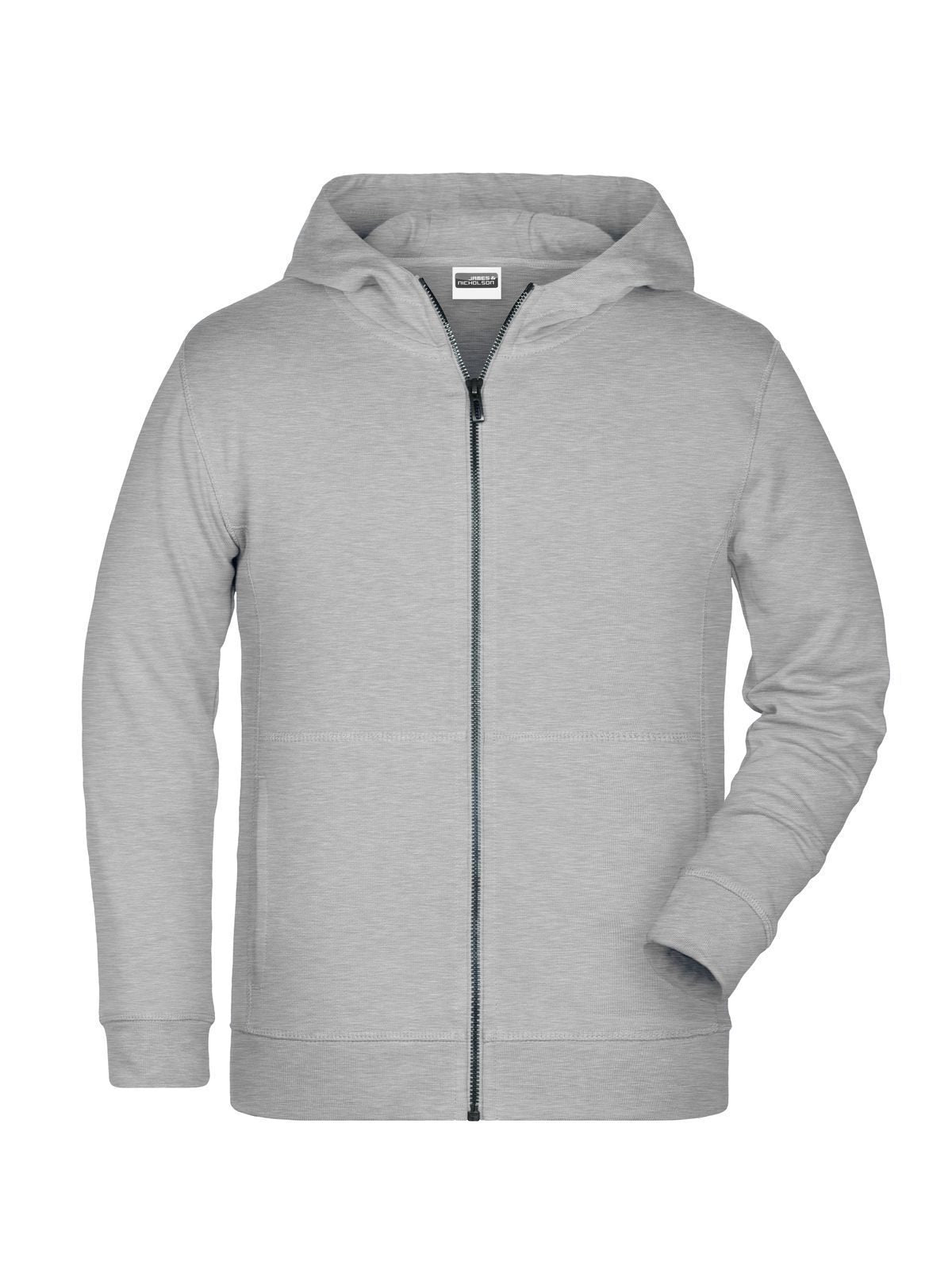 Children's Zip Hoody Daiber Grey-Heather