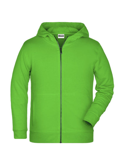 Children's Zip Hoody Daiber Lime-Green