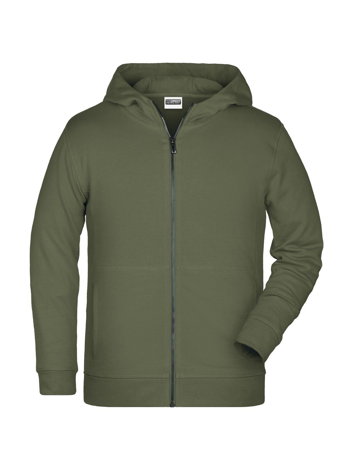 Children's Zip Hoody Daiber Olive