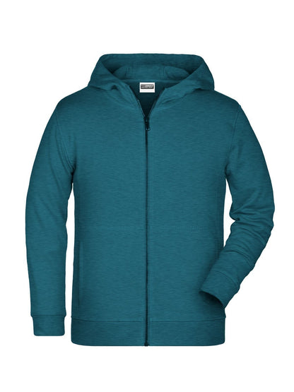 Children's Zip Hoody Daiber Petrol-Melange