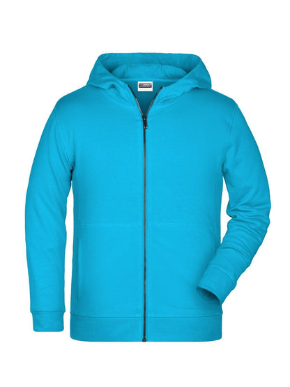Children's Zip Hoody Daiber Turquoise