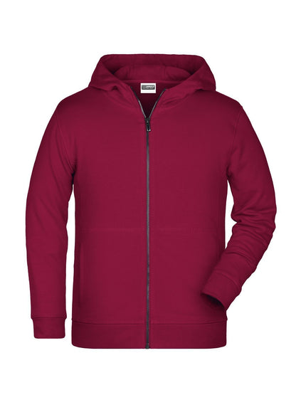 Children's Zip Hoody Daiber Wine