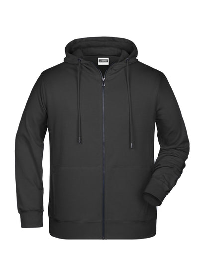 Men's Zip Hoody Daiber Black