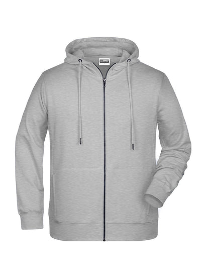 Men's Zip Hoody Daiber Grey-Heather