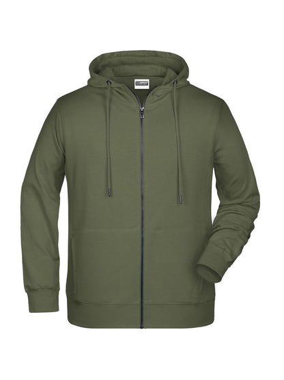 Men's Zip Hoody Daiber Olive