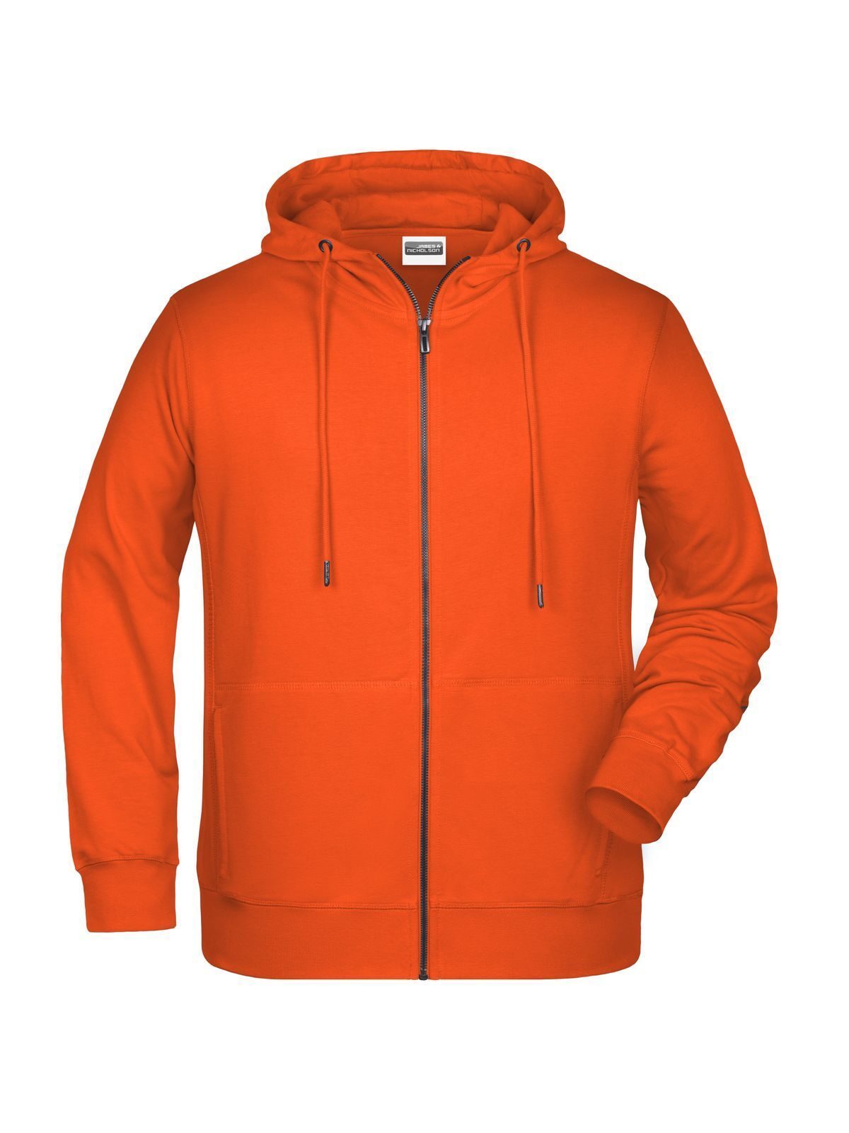 Men's Zip Hoody Daiber Orange
