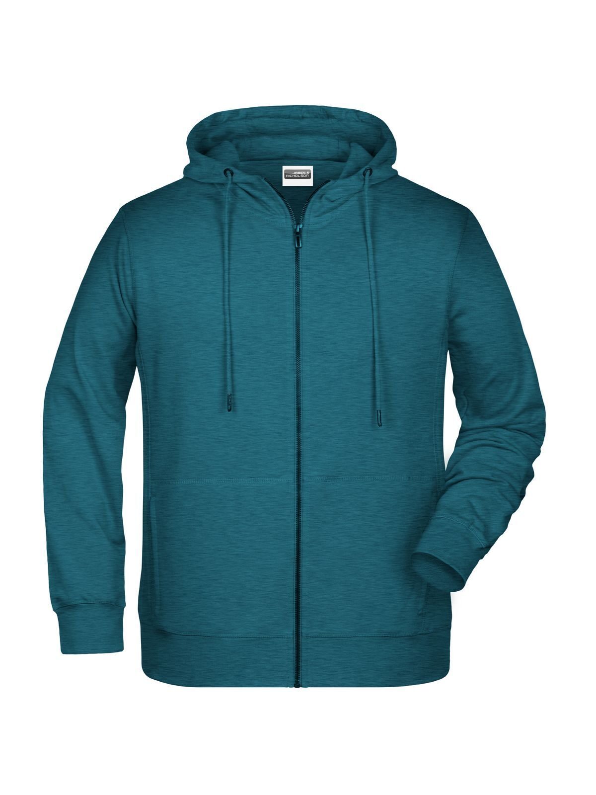 Men's Zip Hoody Daiber Petrol-Melange