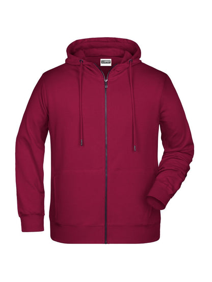 Men's Zip Hoody Daiber Wine