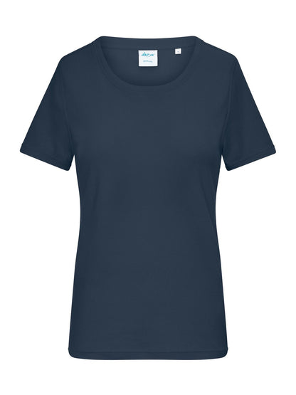 Ladies' T-shirt 1:1 Rib Daiber Navy