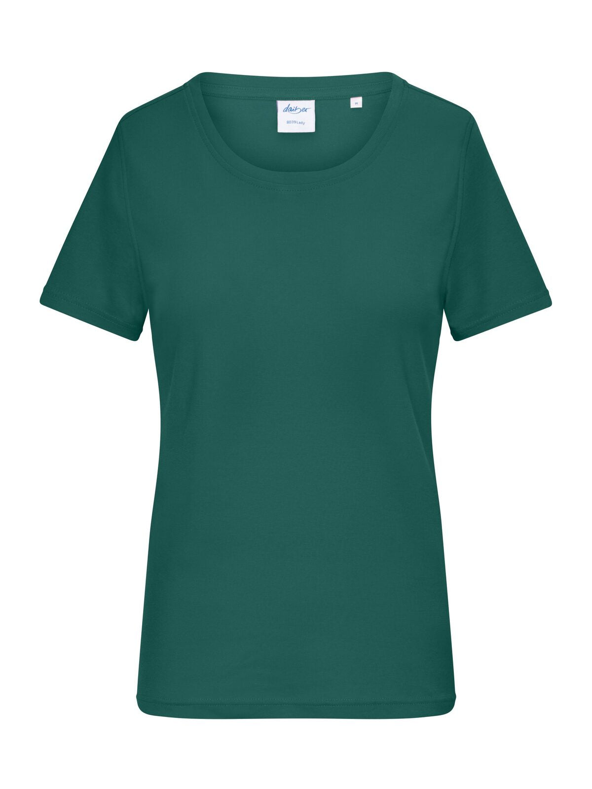 Ladies' T-shirt 1:1 Rib Daiber Smoky-Green