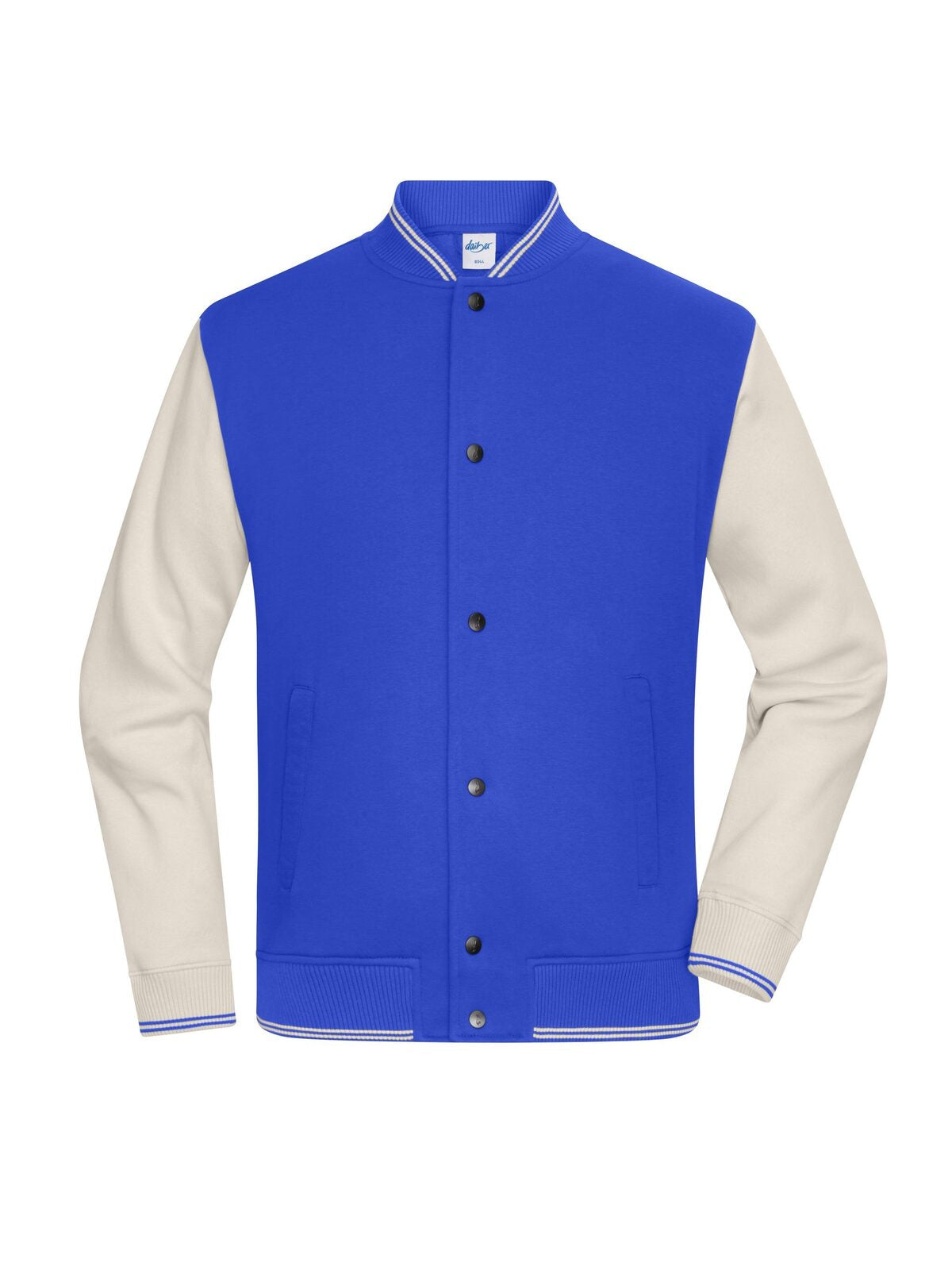 College-Jacket UNISEX Daiber Royal/Sandstone