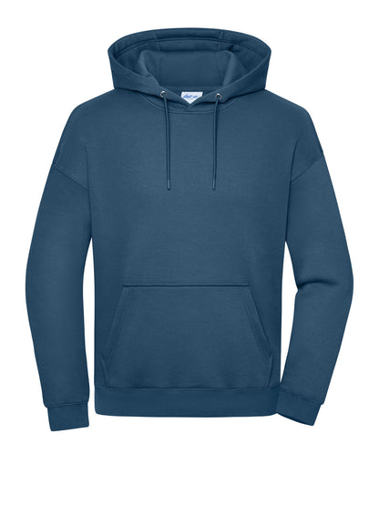 Oversized Sweat Hoody Unisex Daiber Dusty Blue