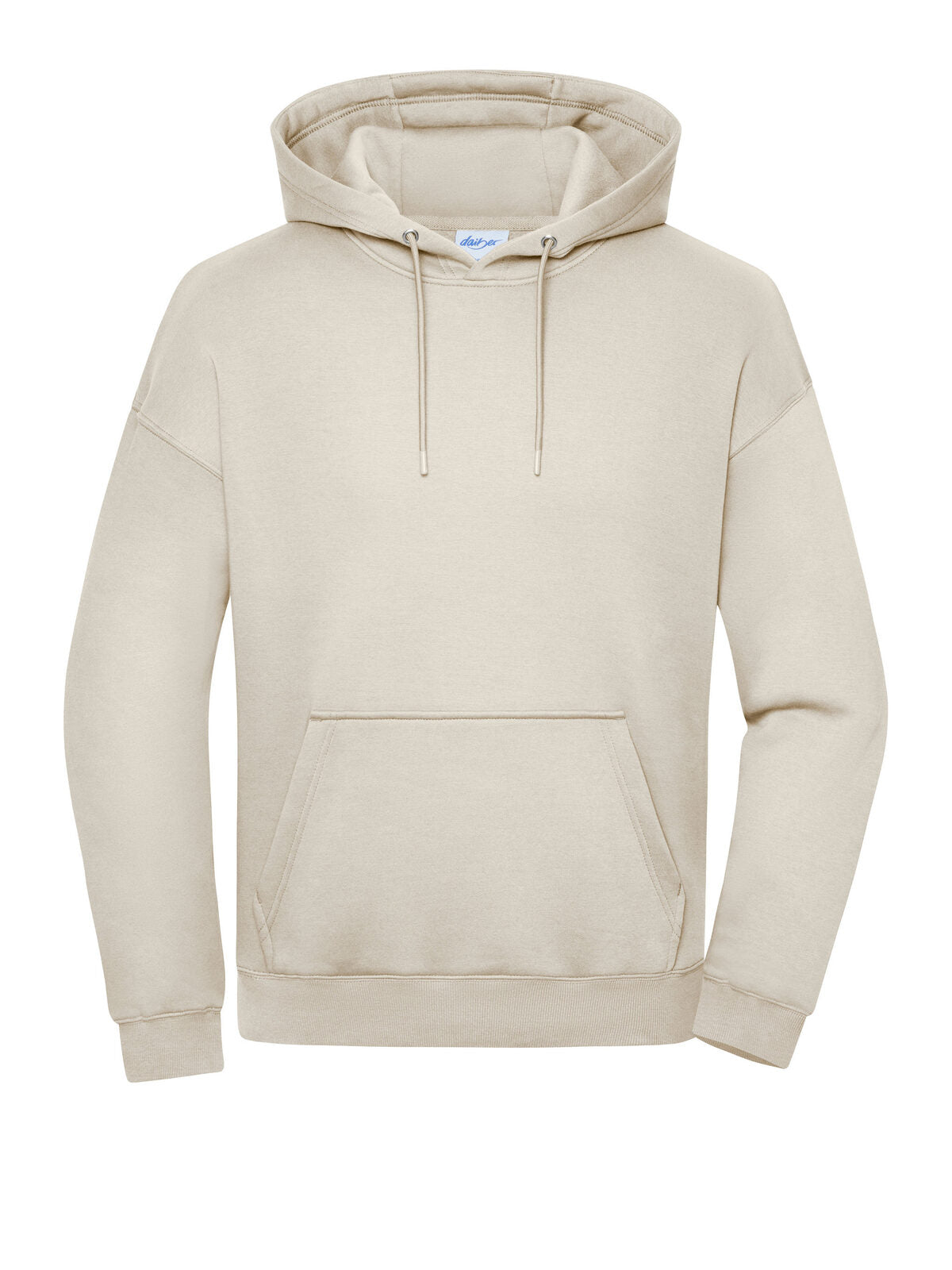 Oversized Sweat Hoody Unisex Daiber Sandstone
