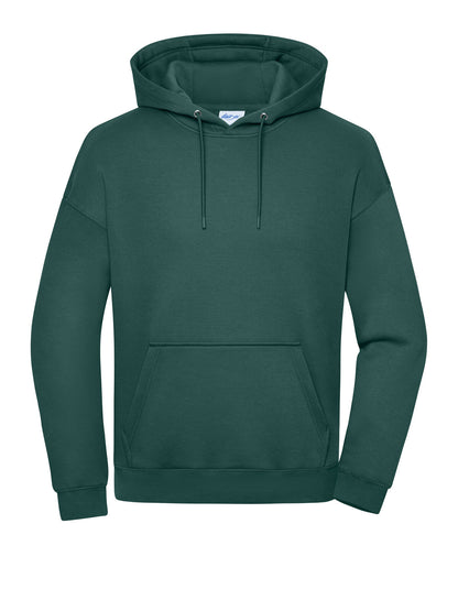 Oversized Sweat Hoody Unisex Daiber Smoky-Green