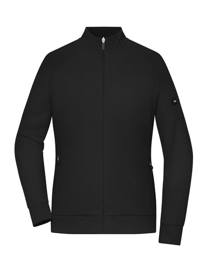 Ladies‘ Zip Jacket Interlock Daiber Black