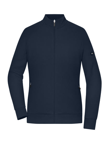 Ladies‘ Zip Jacket Interlock Daiber Navy