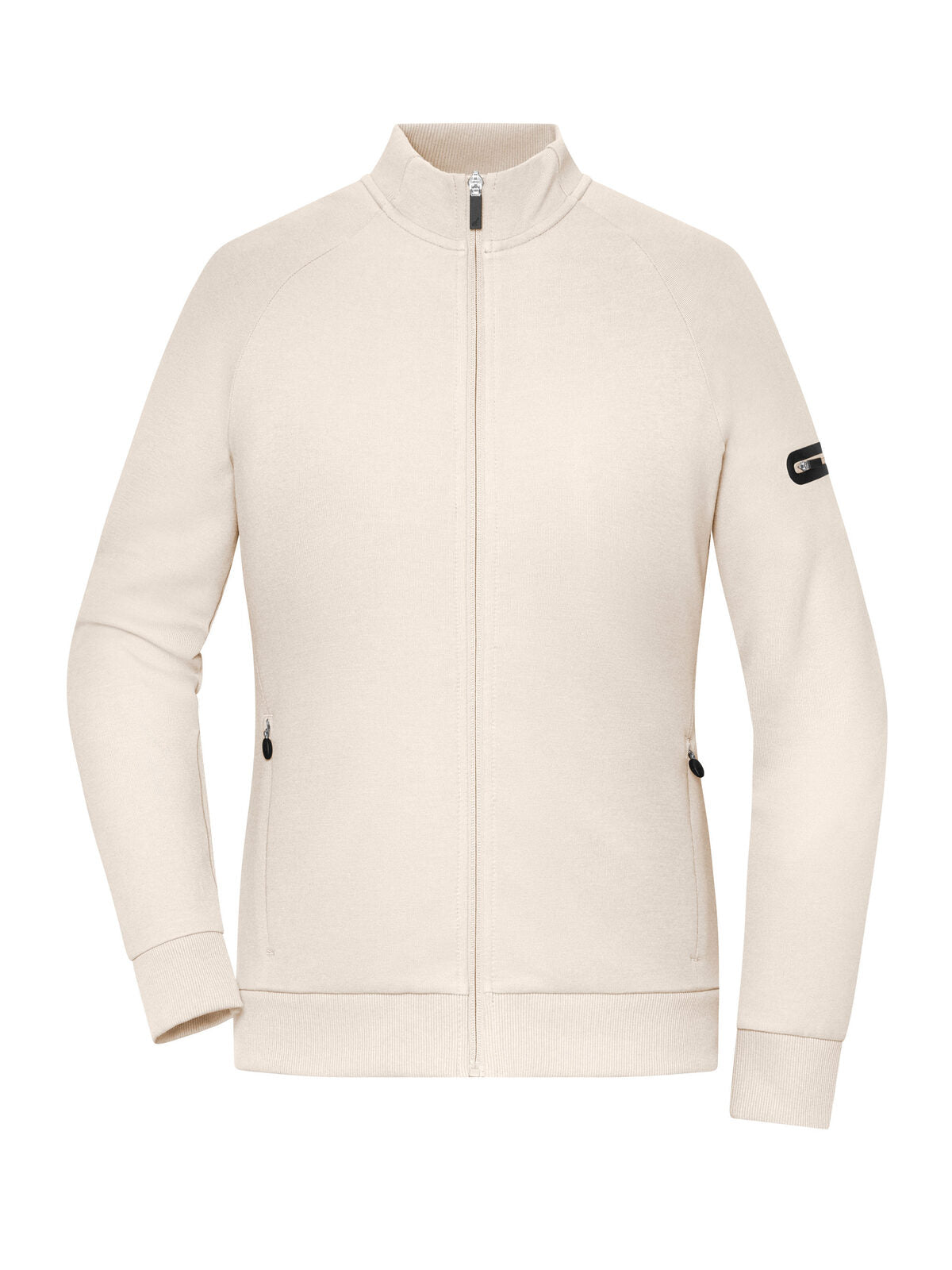 Ladies‘ Zip Jacket Interlock Daiber Sandstone