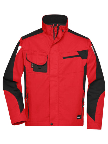 Workwear Jacket - Strong Daiber Red/Black