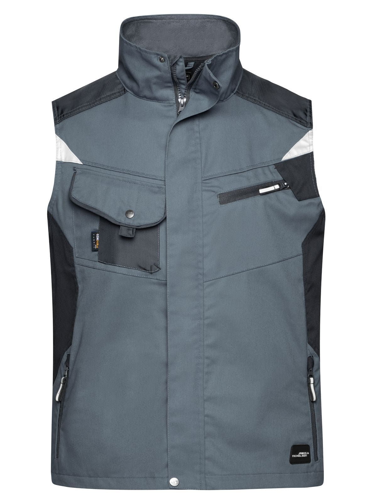 Workwear Vest - Strong Daiber Carbon/Black