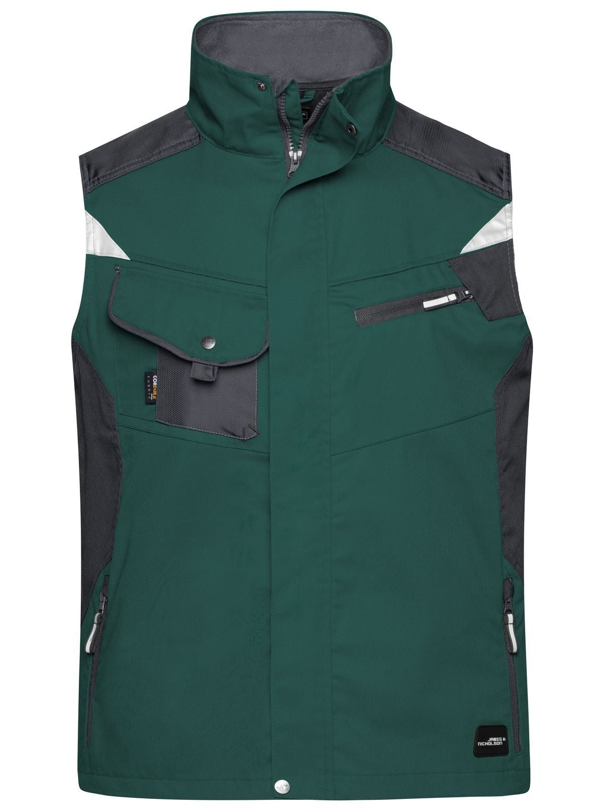 Workwear Vest - Strong Daiber Dark-Green/Black