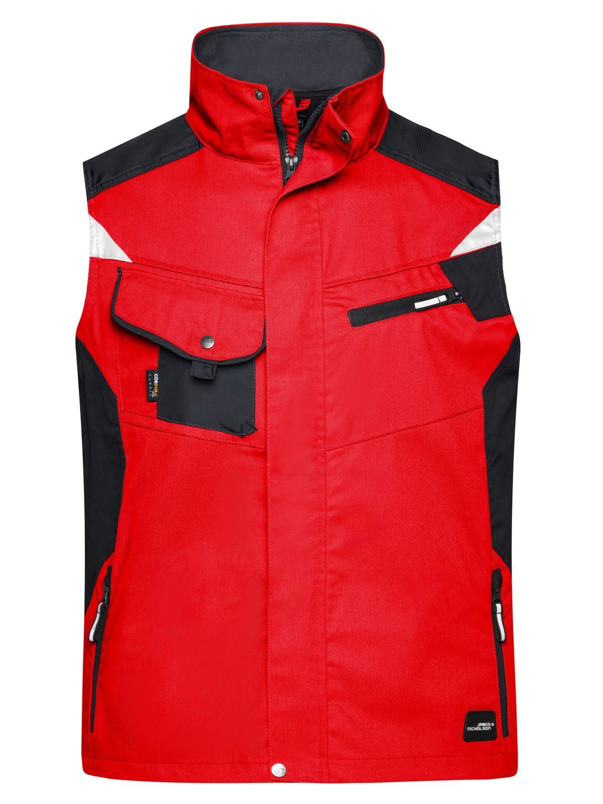 Workwear Vest - Strong Daiber Red/Black