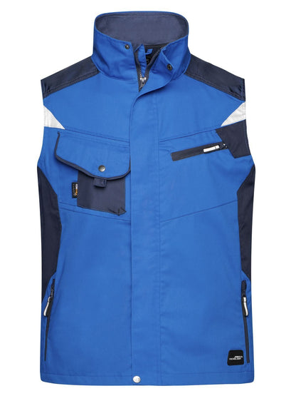 Workwear Vest - Strong Daiber Royal/Navy