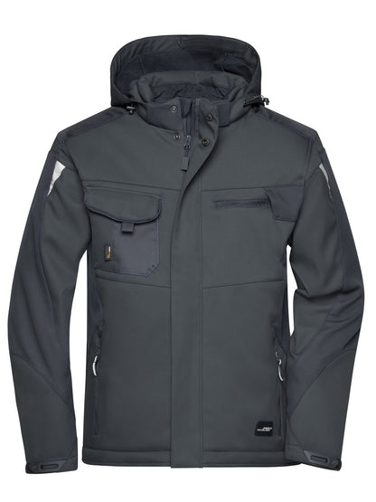 Craftsmen Softshell Jacket - Strong Daiber Black/Black