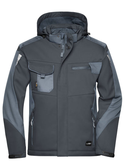 Craftsmen Softshell Jacket - Strong Daiber Black/Carbon