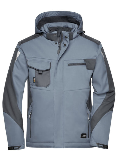 Craftsmen Softshell Jacket - Strong Daiber Carbon/Black