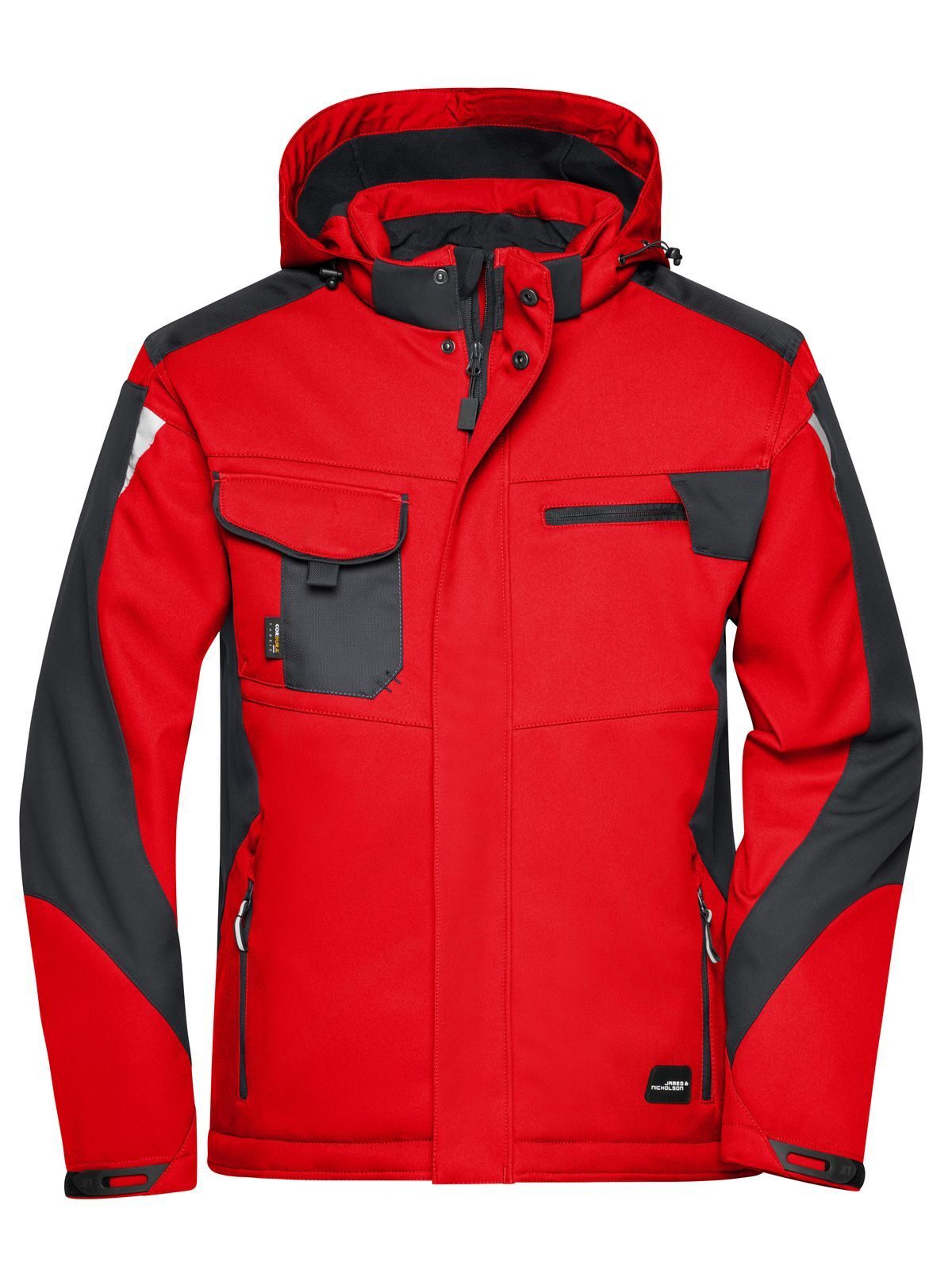 Craftsmen Softshell Jacket - Strong Daiber Red/Black