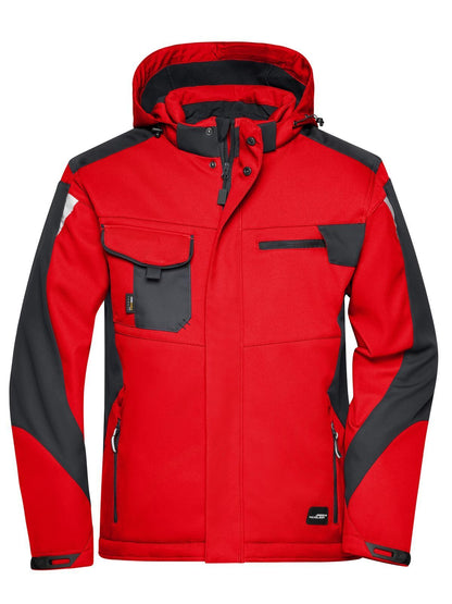 Craftsmen Softshell Jacket - Strong Daiber Red/Black