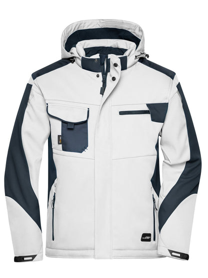 Craftsmen Softshell Jacket - Strong Daiber White/Carbon
