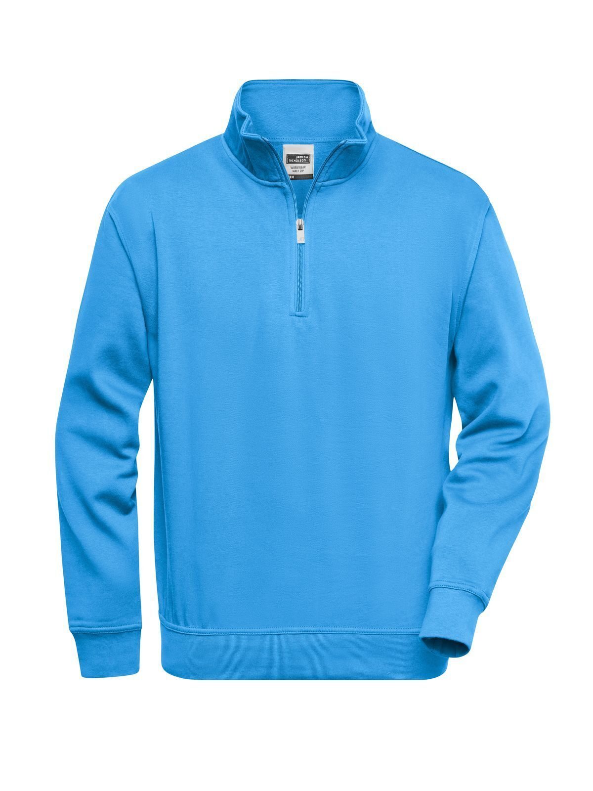 Workwear Half Zip Sweat Daiber Aqua