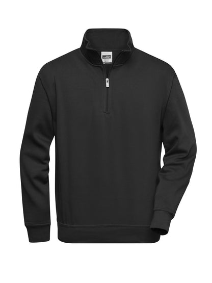 Workwear Half Zip Sweat Daiber Black