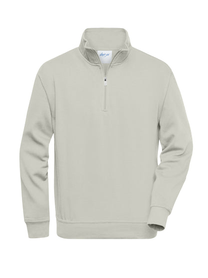 Workwear Half Zip Sweat Daiber Cement