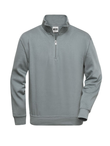 Workwear Half Zip Sweat Daiber Dark-Grey