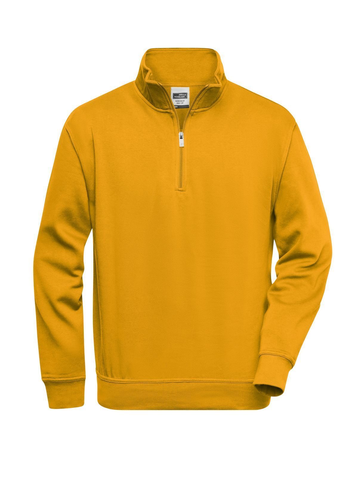 Workwear Half Zip Sweat Daiber Gold-Yellow