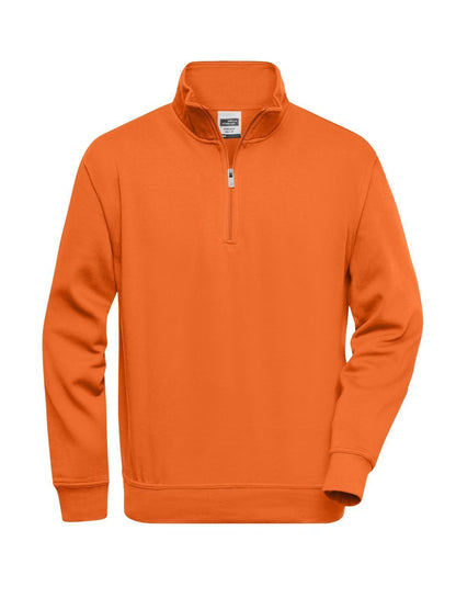 Workwear Half Zip Sweat Daiber Orange