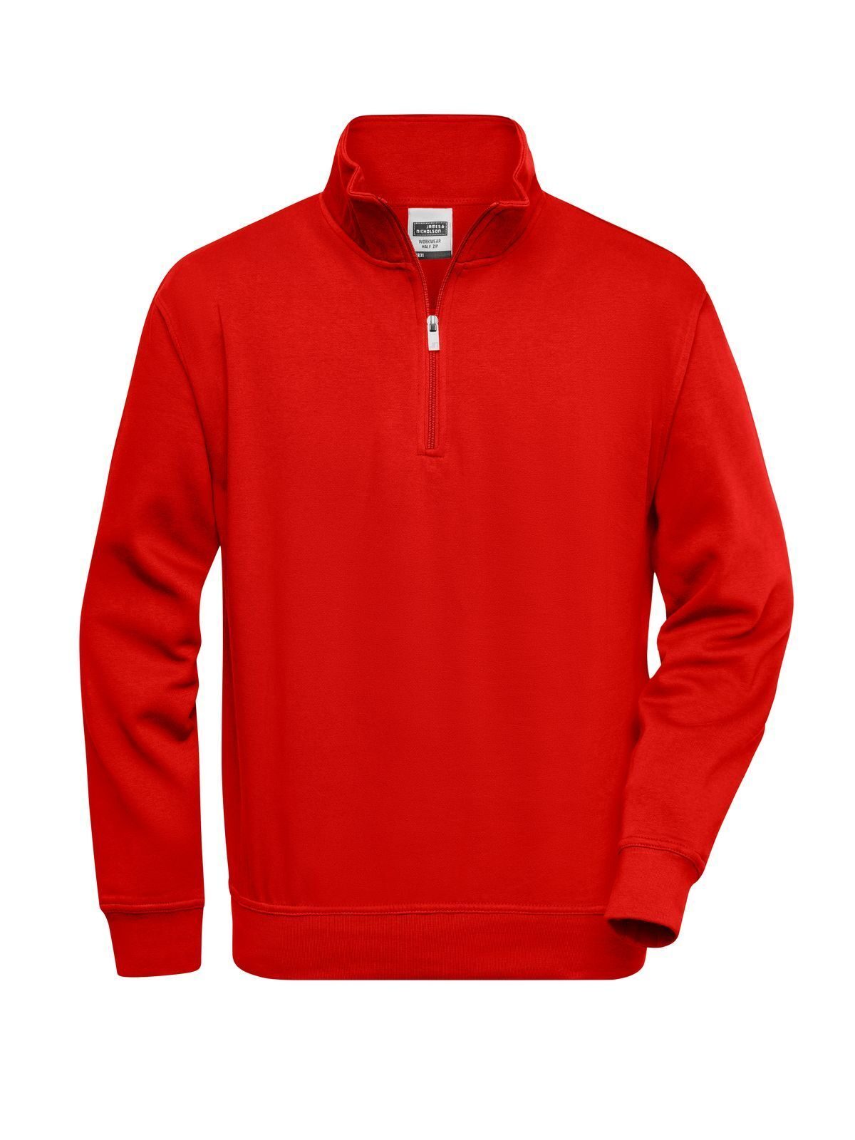 Workwear Half Zip Sweat Daiber Red