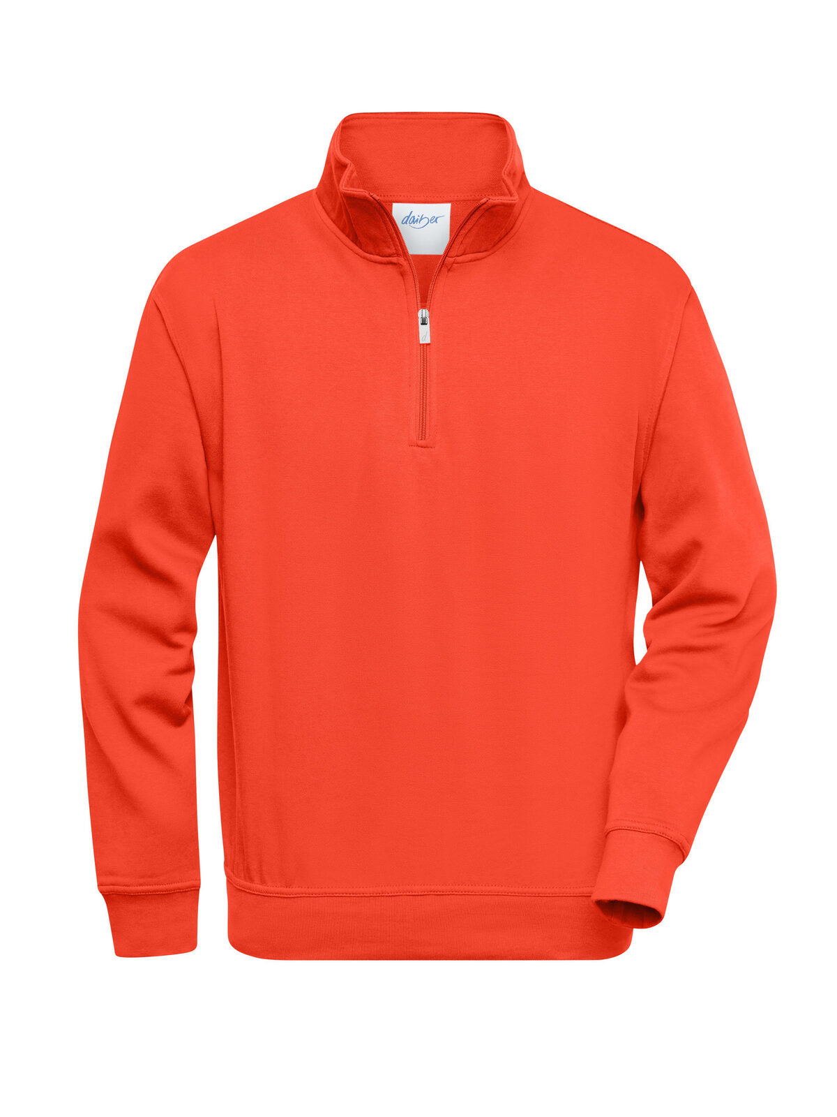 Workwear Half Zip Sweat Daiber Spicy-Orange