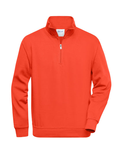 Workwear Half Zip Sweat Daiber Spicy-Orange