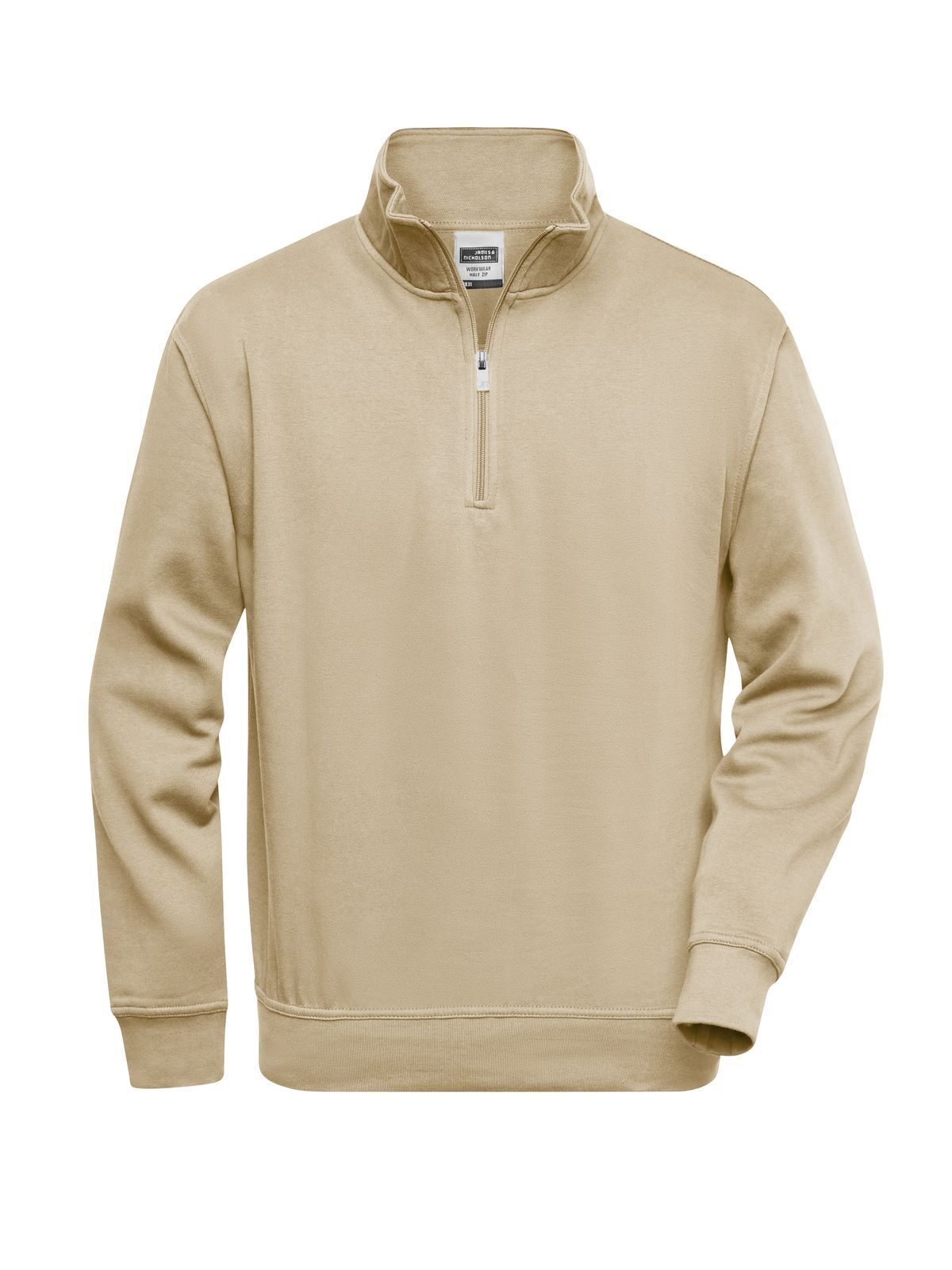 Workwear Half Zip Sweat Daiber Stone
