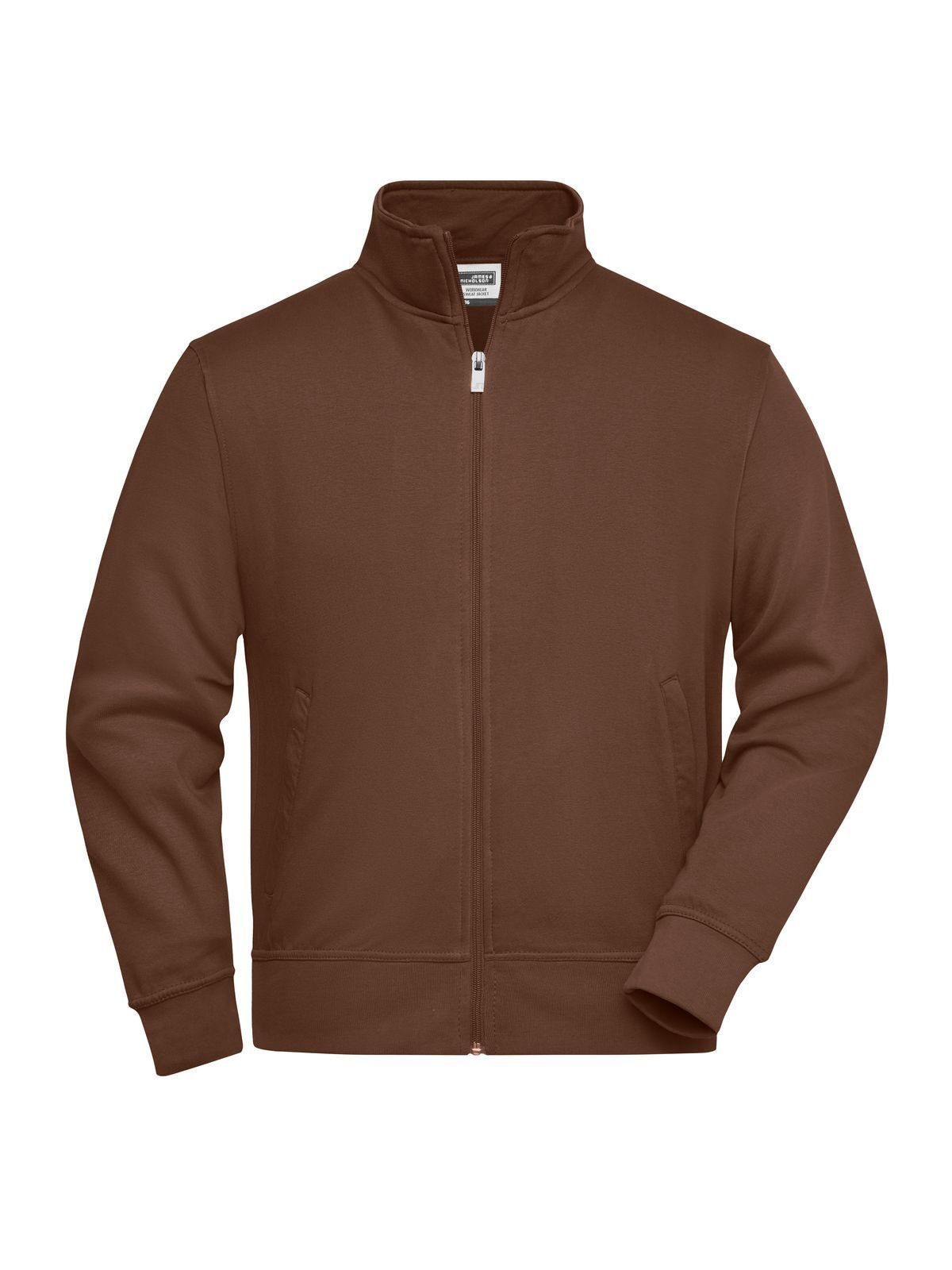 Workwear Sweat Jacket Daiber Brown
