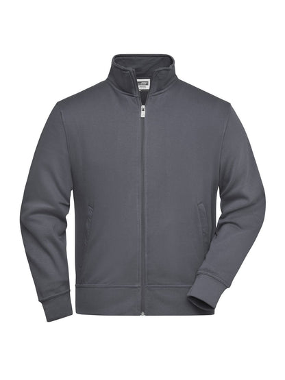 Workwear Sweat Jacket Daiber Carbon