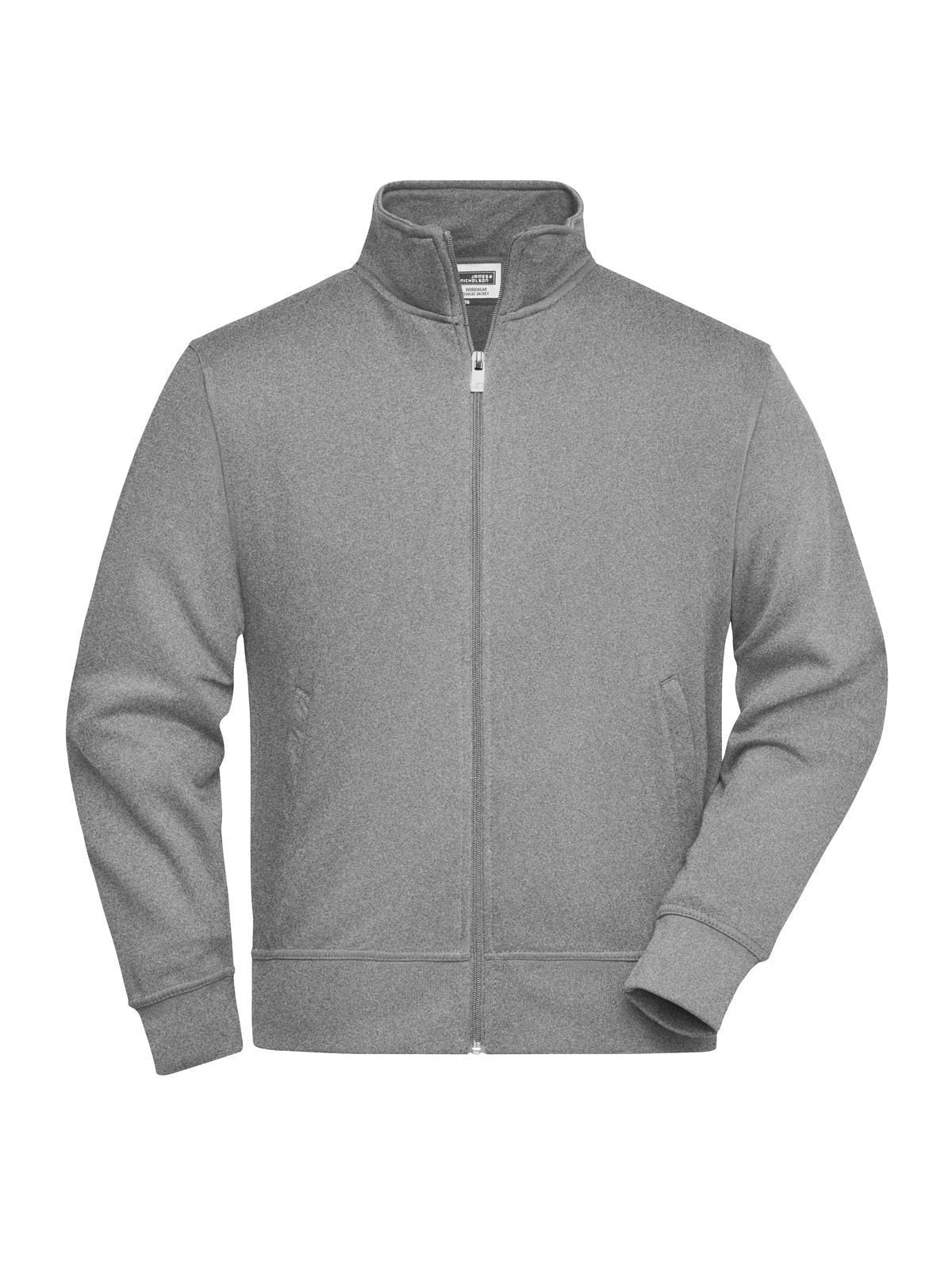 Workwear Sweat Jacket Daiber Grey-Heather